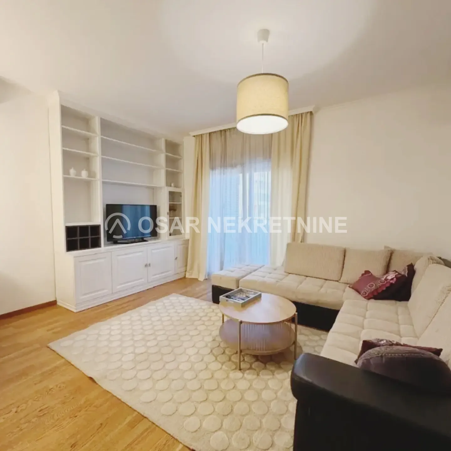 Podgorica, City Kvart'ta Kiralık 2+1 Mobilyalı Daire