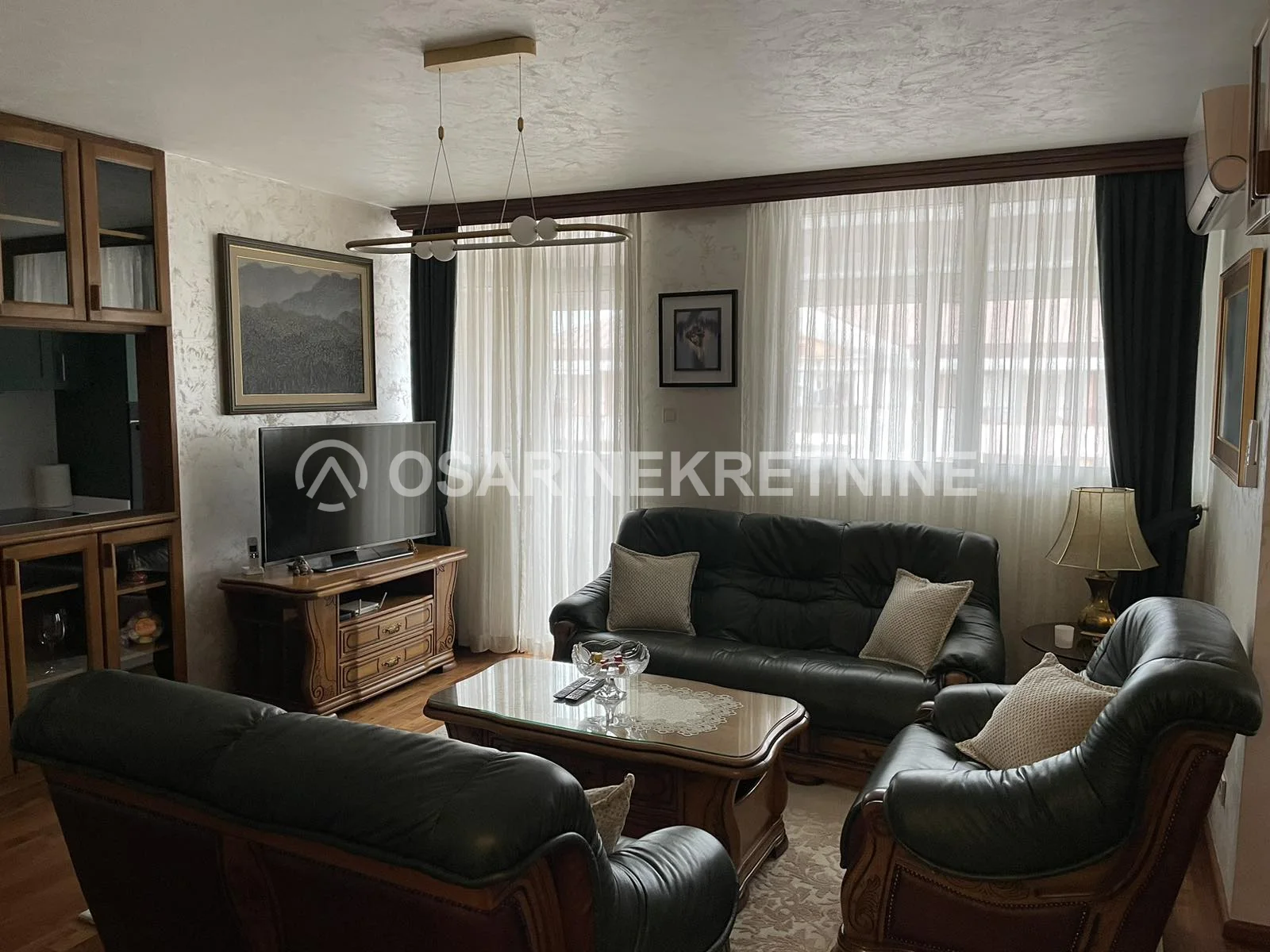 Preko Morača'da Kiralık Lüks 2+1 Daire, 73 m²