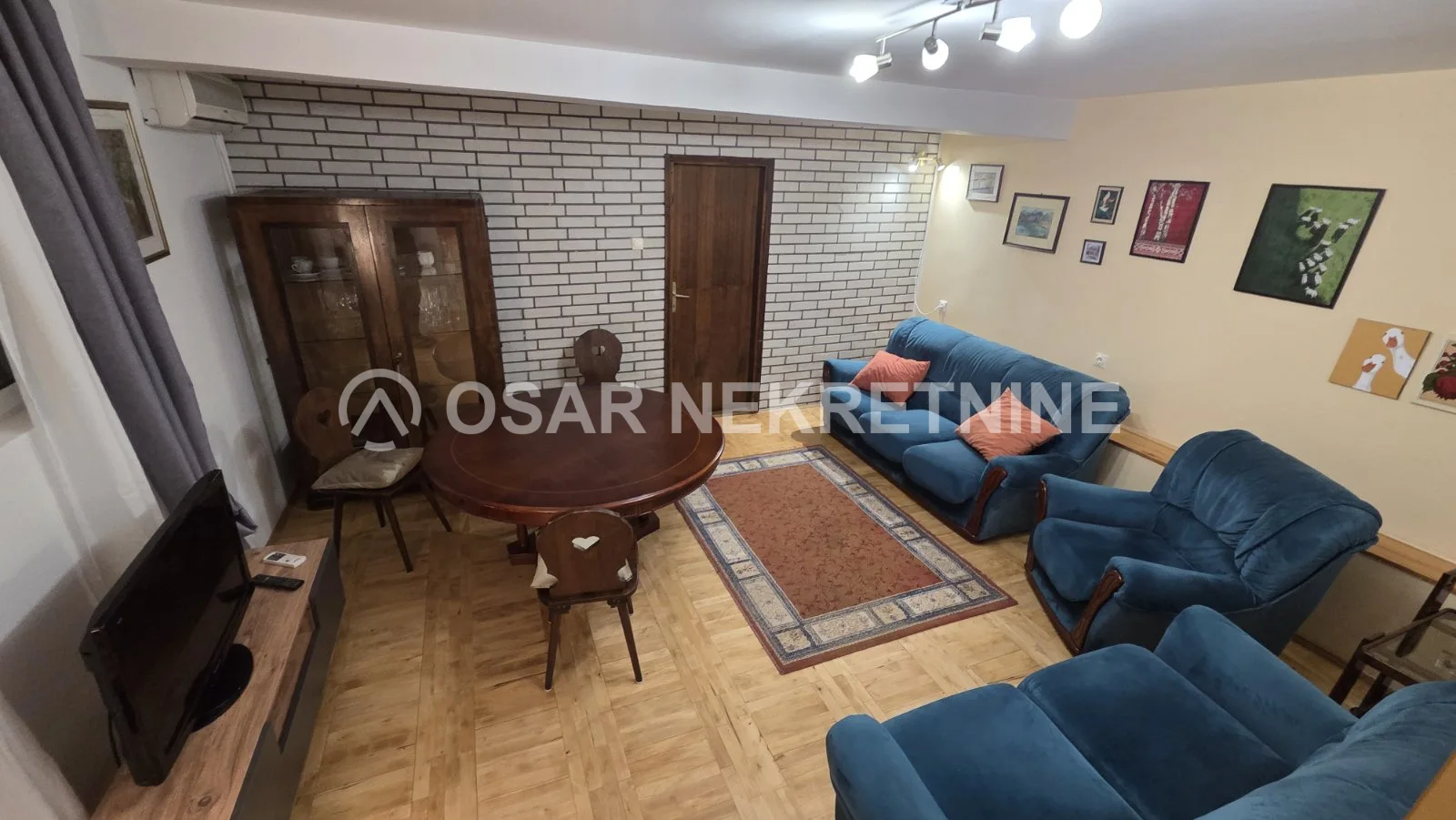 Podgorica Dalmatinska'da Kiralık 1+1 Mobilyalı Daire