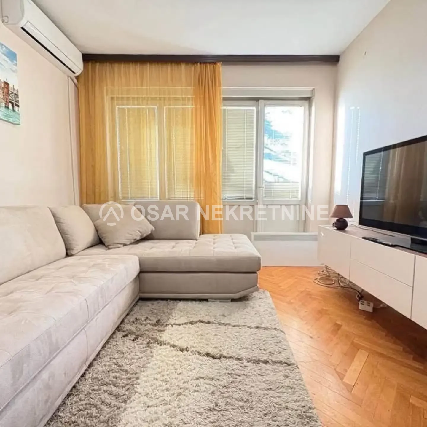 Podgorica, Drac'ta Kiralık 2+1 Mobilyalı Daire, 63 m²