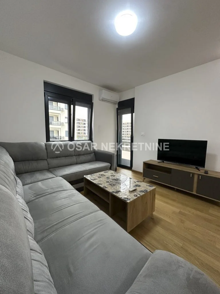 Podgorica City Kvart'ta 48 m² Modern 1+1 Kiralık Daire