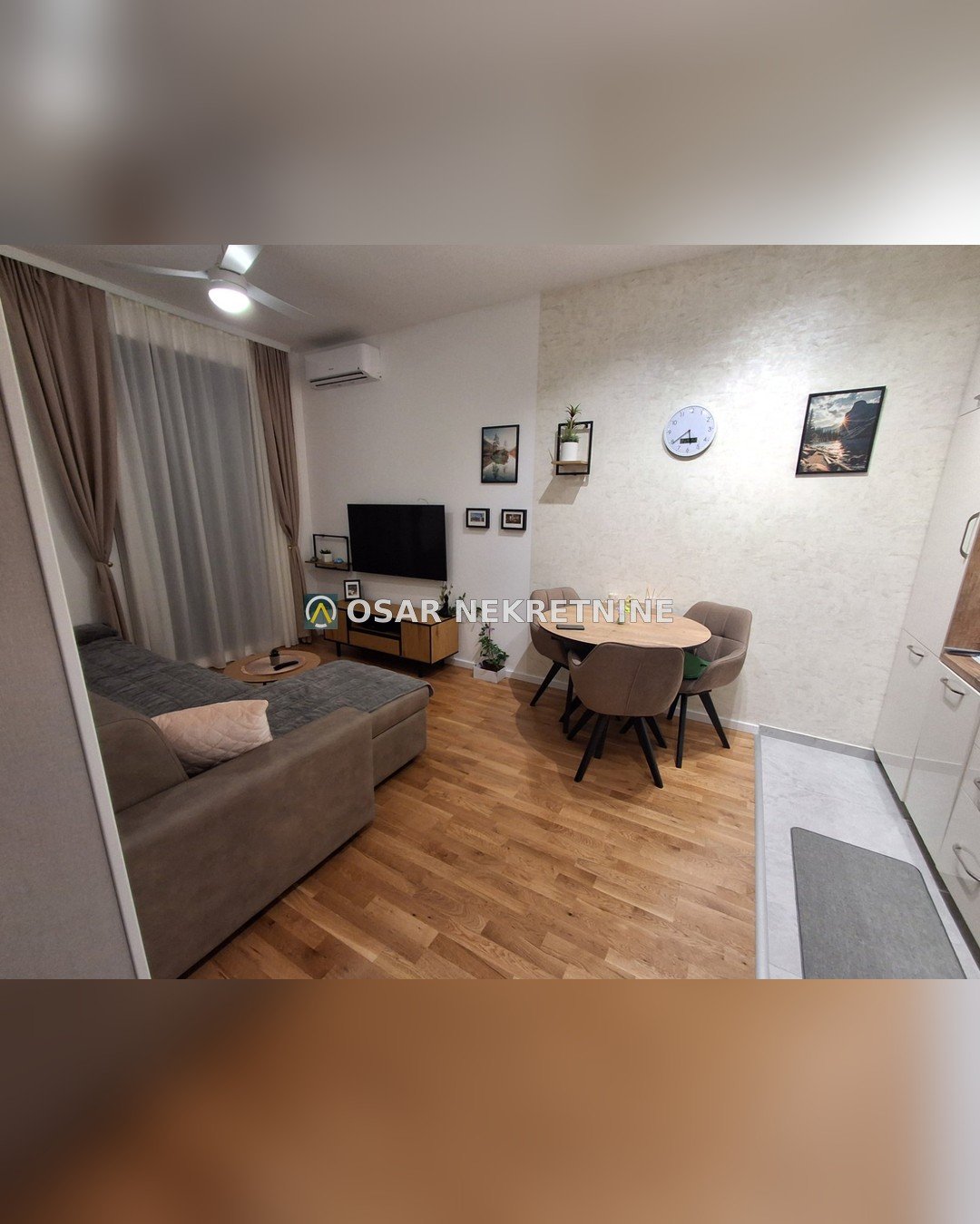 Podgorica _ Tolosi _ Daire _ 1 ODA _ 42 m² _ 0. KAT _ Mobilyalı