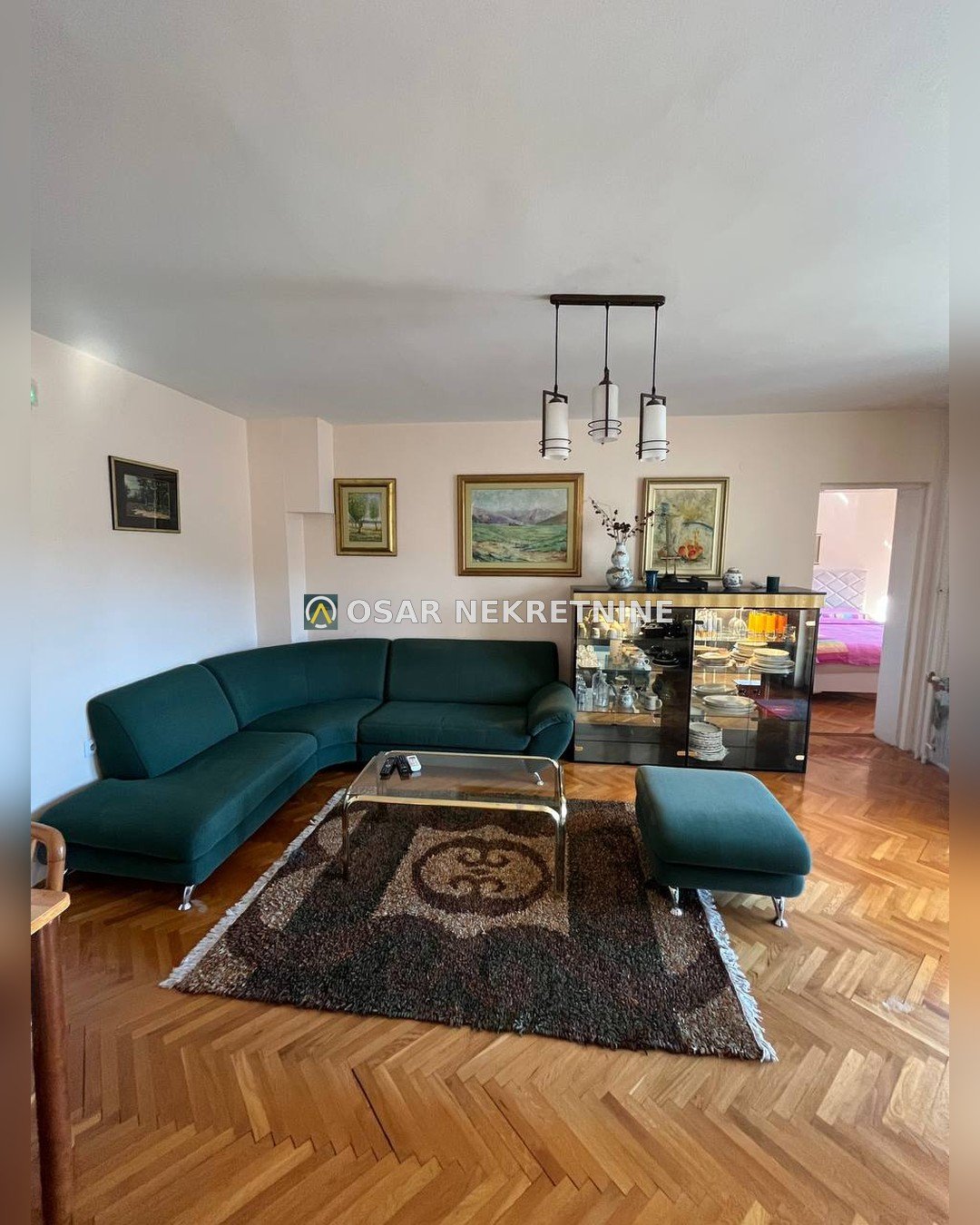 Podgorica _ Zagoric _ Daire _ 2 ODA _ 60 m² _ 1. KAT _ Mobilyalı
