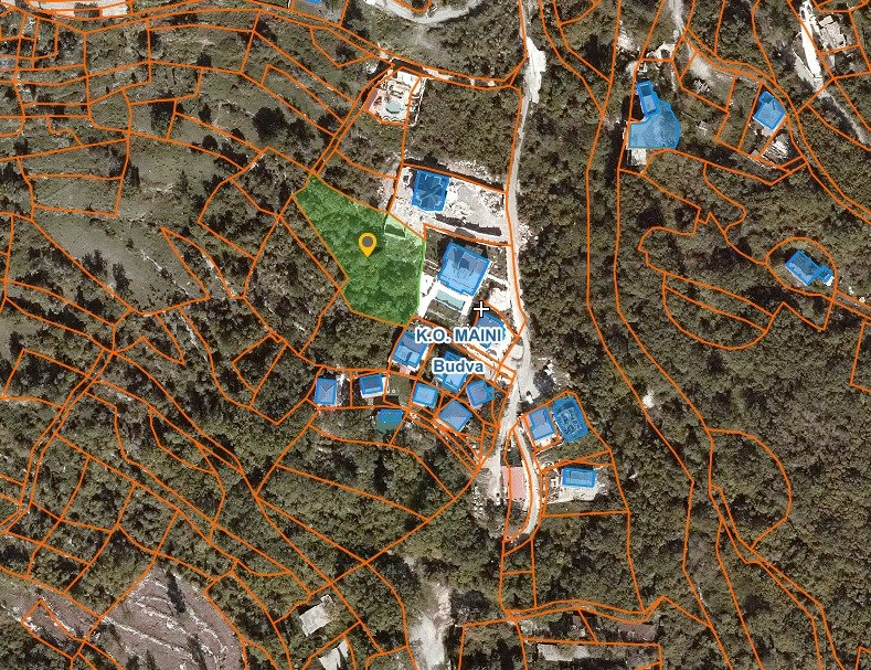 Budva _ MAINE _ Arsa _ 1694 m²