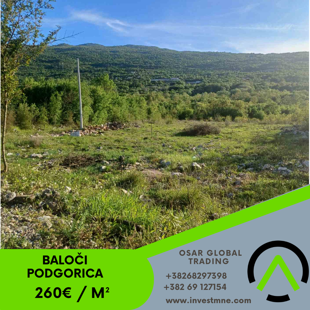 Podgorica _ Baloči _ Arsa _ 1017 m²