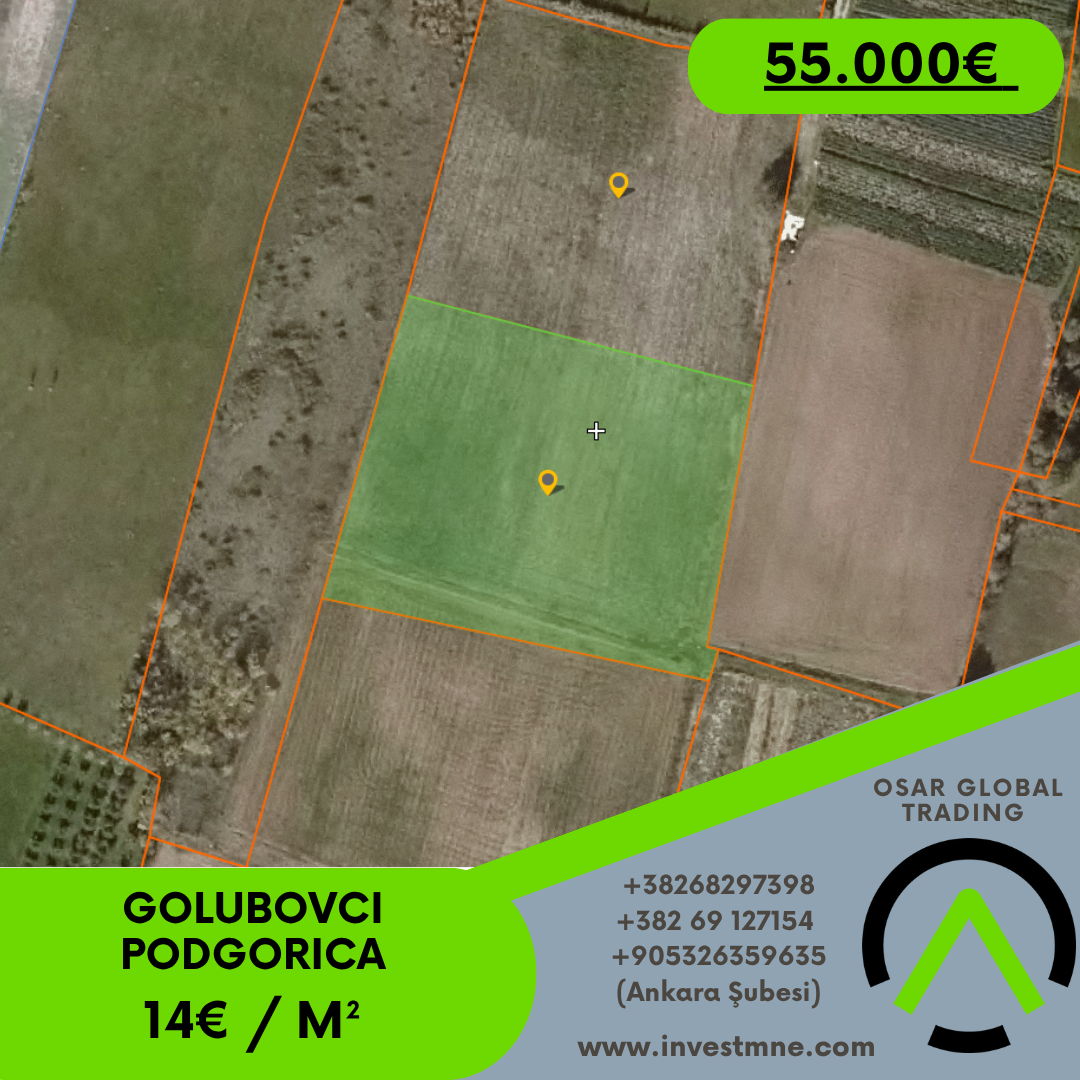 Grundstück zum Verkauf in GOLUBOVCI, 4083 m²