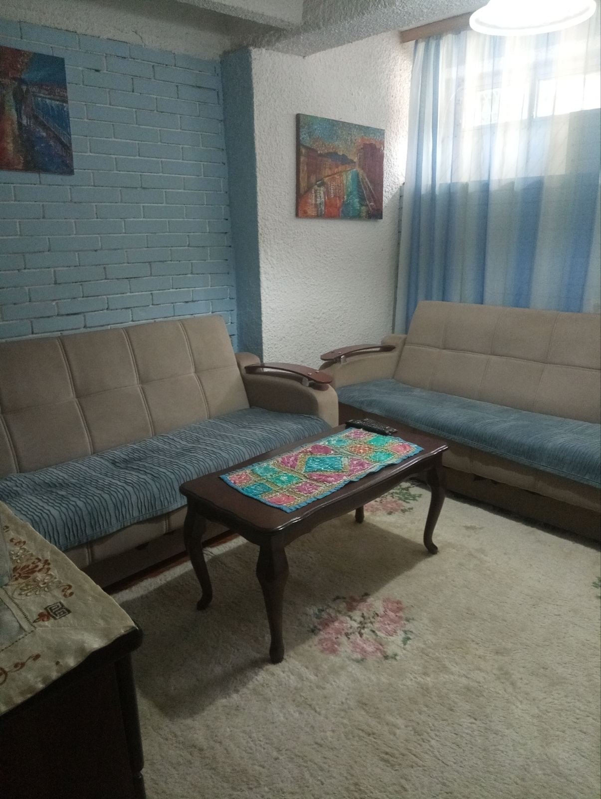 Podgorica _ CENTER _ Daire _ 2 ODA _ -1. KAT _ Mobilyalı